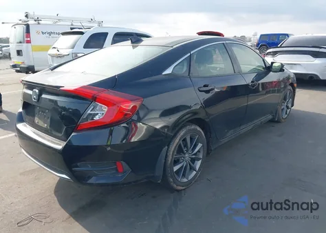 2019 Honda Civic Ex from USA, damaged, VIN JHMFC1F37KX007187